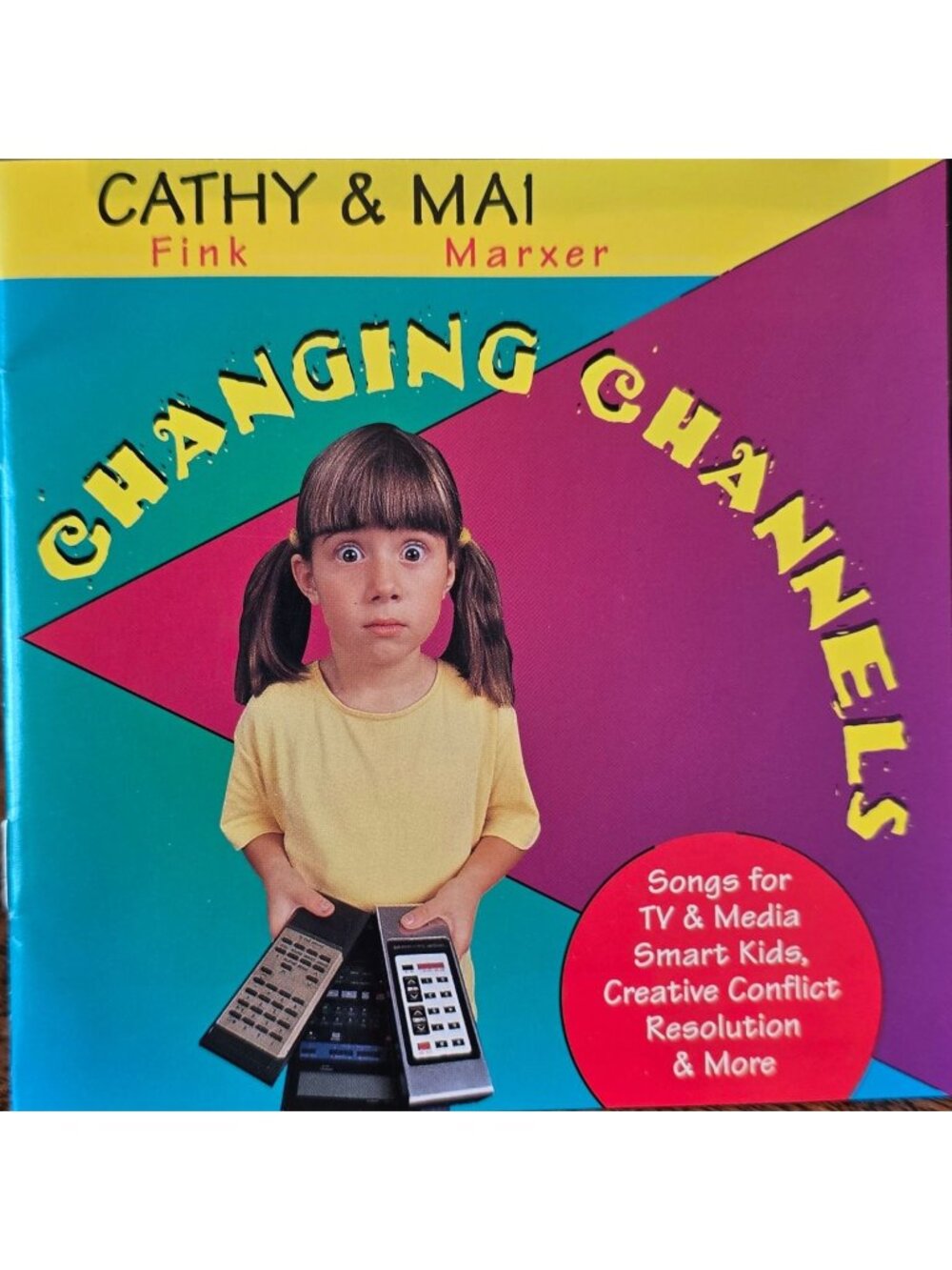 Cathy & Marcy Changing Channels Kids Music CD Songs For TV & Media 37867cd